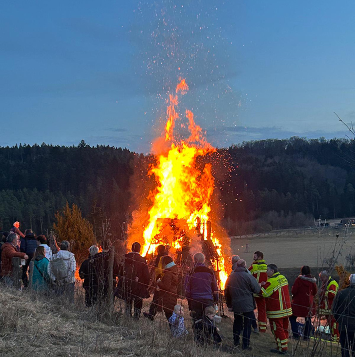 Der Funken ist angezündet und brennt